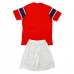 Maglie da calcio Norvegia Prima Maglia Bambino Mondiali 2026  Manica Corta + Pantaloni corti)